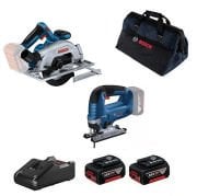 Bosch GKS 185-LI Daire Testere + GST 185-LI Dekupaj