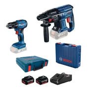 Bosch GBH 180-LI + GSR 185-LI