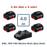 Bosch GBH 180-LI + GWS 180-LI + GSR 185-LI + GDX 180-LI + GLI 18V-300