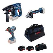 Bosch GBH 180-LI + GWS 180-LI + GDX 180-LI