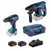 Bosch GBH 180-LI Kırıcı Delici + GSR 18V-50 Vidalama