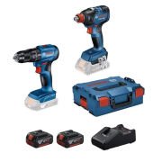 Bosch GDX 18V-200 Somun Sıkma + GSB 185-LI Matkap