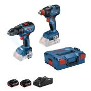 Bosch GDX 18V-200 Somun Sıkma + GSR 18V-50 Vidalama