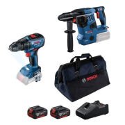 Bosch GBH 18V-28 C + GSR 18V-50