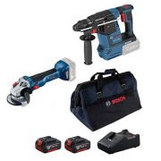 Bosch GBH 18V-28 C + GWS 18V-10