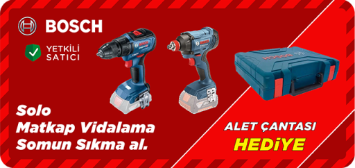 Solo Makine al, Bosch Alet Çantası HEDİYE