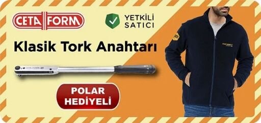 Ceta Form Klasik Tork Anahtarı POLAR HEDİYELİ