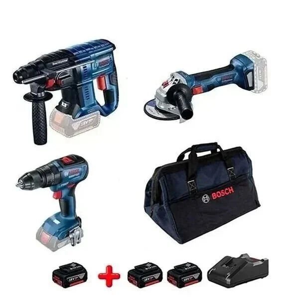 Bosch GBH 180-LI + GWS 180-LI + GSB 18V-50