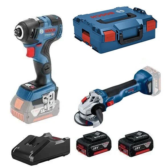 Bosch GDR 18V-200 Somun Sıkma + GWS 18V-10 Taşlama