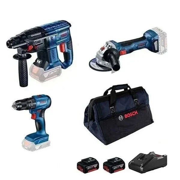 Bosch GBH 180-LI + GWS 180-LI + GSB 185-LI