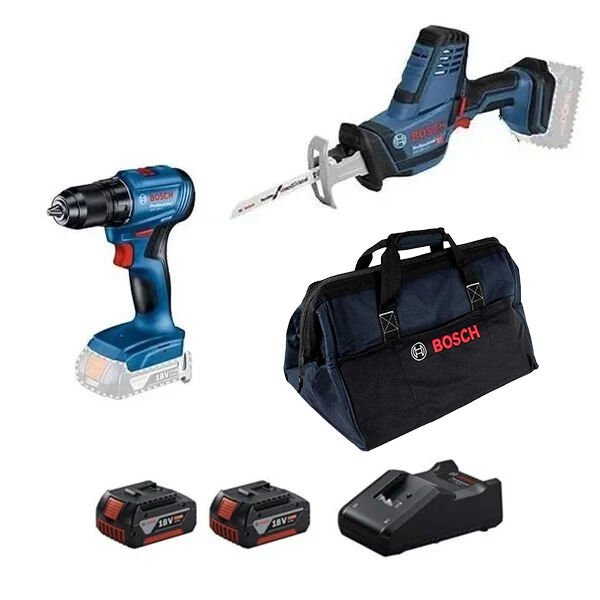 Bosch GSA 18V-LI + GSR 185-LI