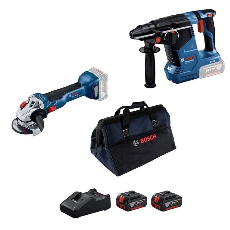 Bosch GBH 187-LI + GWS 18V-10